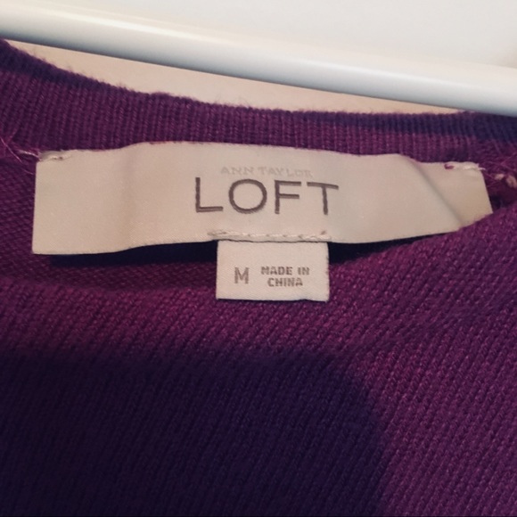Ann Taylor for Loft Bold Striped Soft Sweater - Picture 4 of 6
